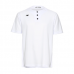 뉴발란스 트레이닝 티셔츠(버튼) 화이트 NBD4CB1101 WHITE